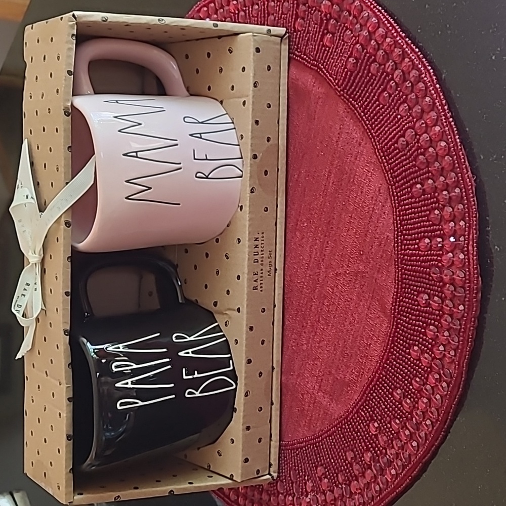 Rae Dunn Mug Set